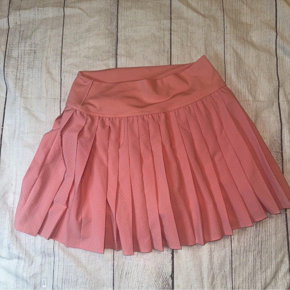 Aerie Offline Pink Pleated Skirt S